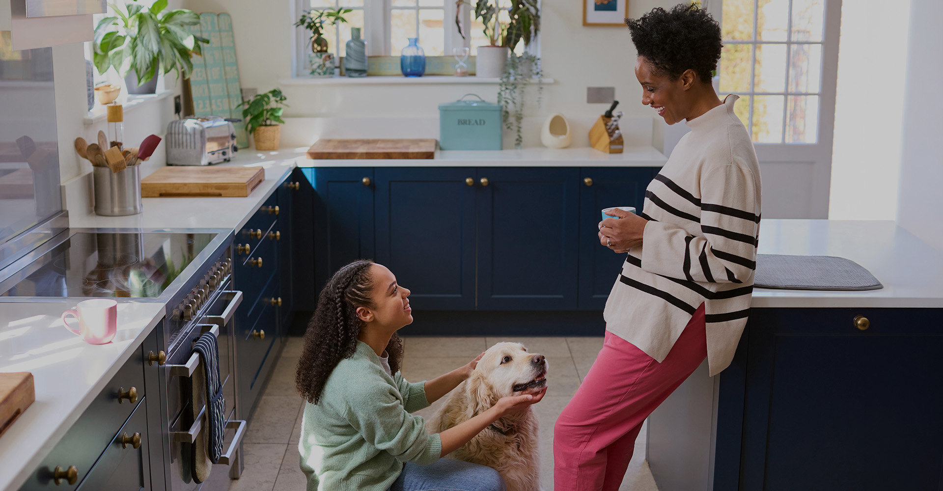 Dad dancing on newly installed hardwood flooring by Flooring America