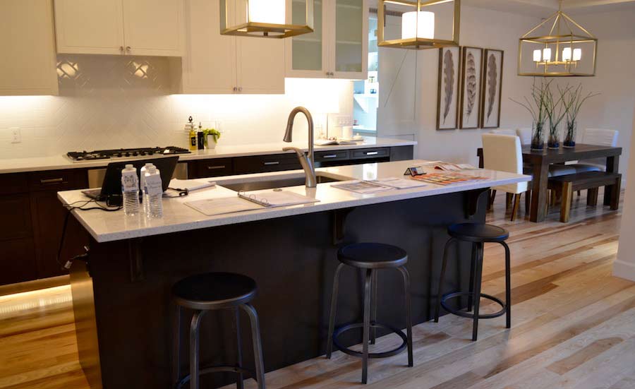 New Kitchen Installation Room Scene
