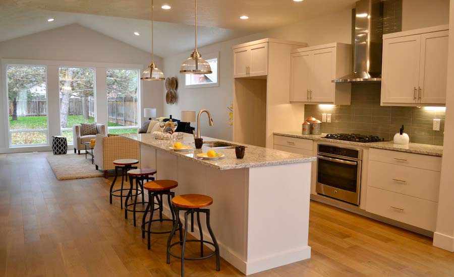 New Kitchen Installation Room Scene